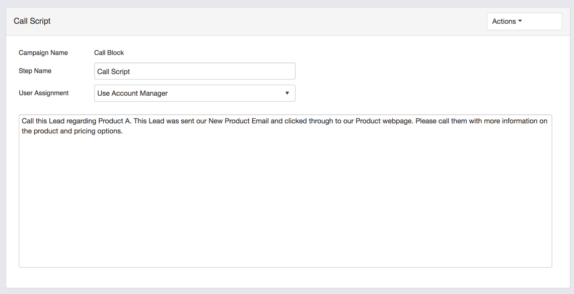 Drip Marketing Part 7 - Adding a Call Step